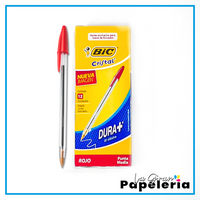 BOLÍGRAFO BIC CRISTAL X 12