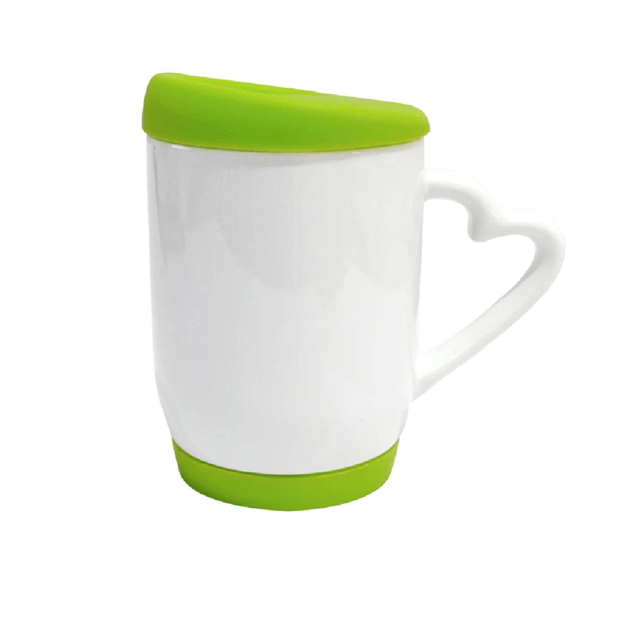 Mug cerámica tapa silicona - ✌️ Taza café para llevar hecha en